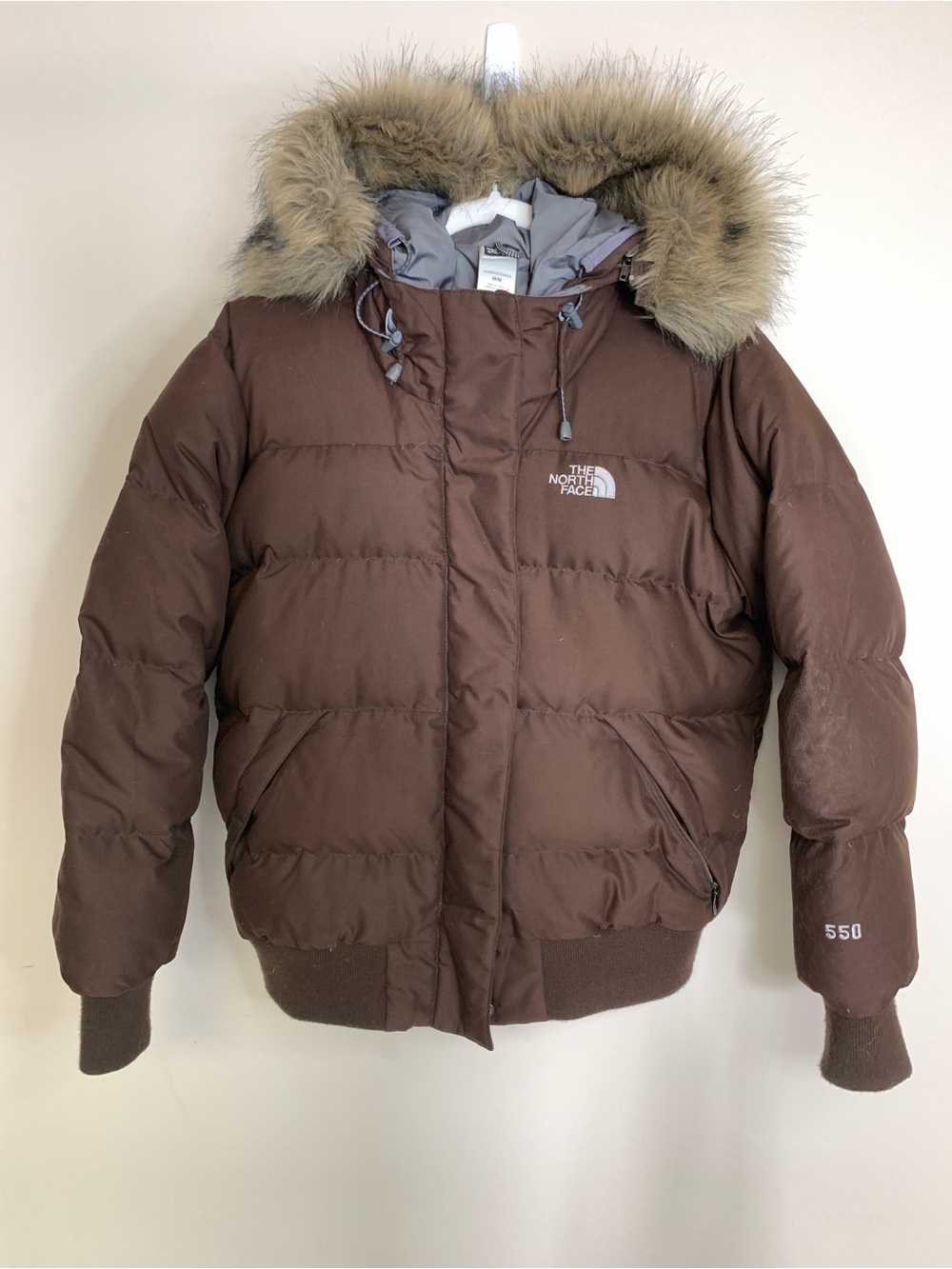 The North Face Brown Puffer Jacket M